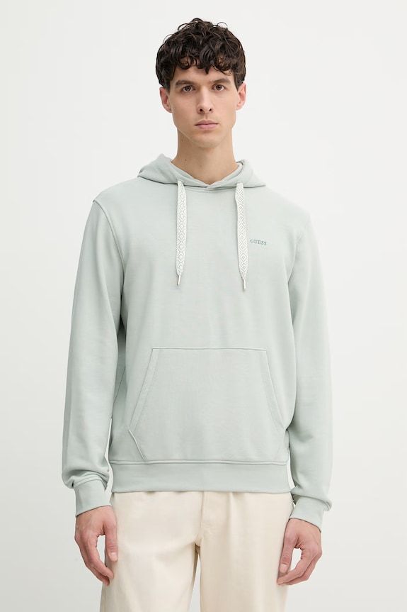 Guess hanorac bărbați verde M6GQ06.K3011