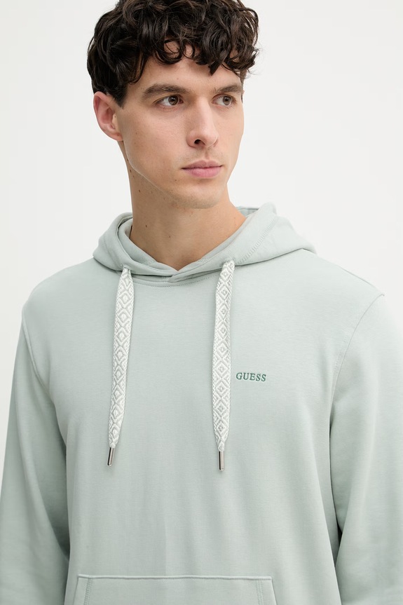 Guess hanorac bărbați verde M6GQ06.K3011