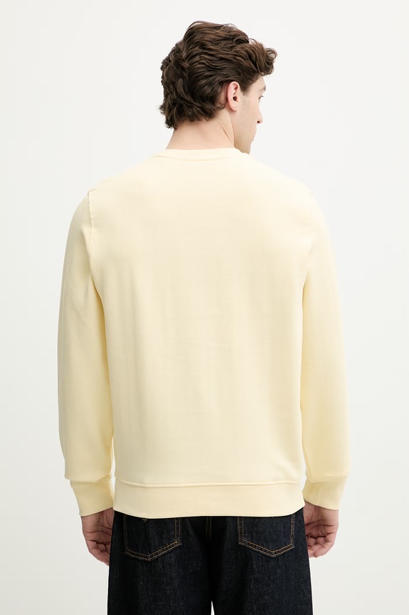Abbigliamento Guess felpa da uomo in cotone M6GQ12.K3014 giallo