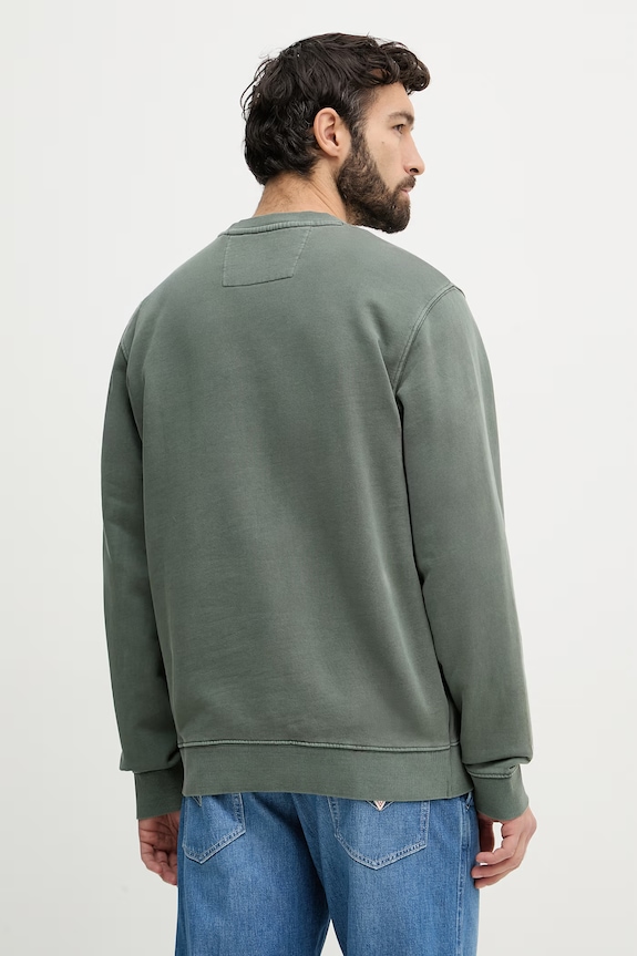Oblečenie Guess mikina pánska bavlnená M6GQ23.K3464 zelená