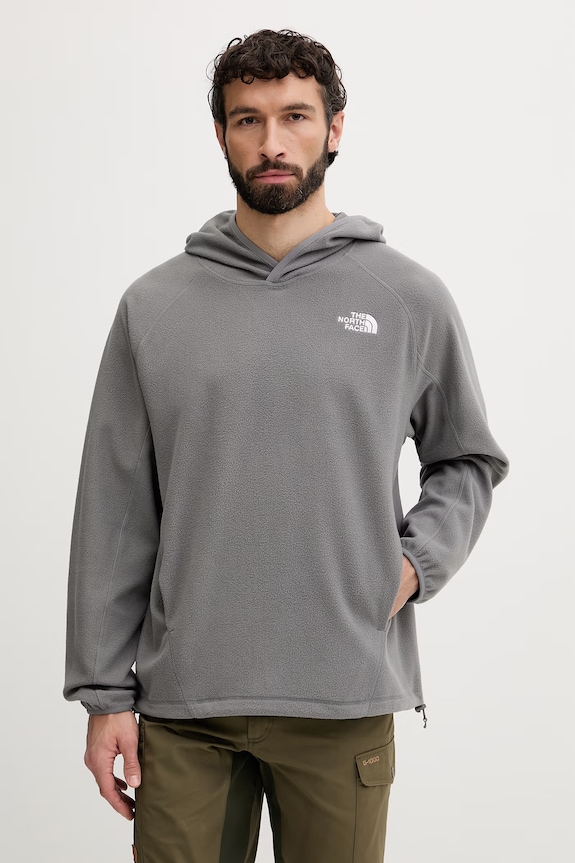 The North Face bluza sportowa męska polarowa OXARA szary NF0A8G0X0UZ1