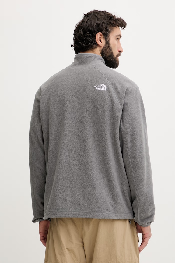 Odjeća The North Face sportska dukserica za muškarce s flisom OXARA NF0A8G0Z0UZ1 siva