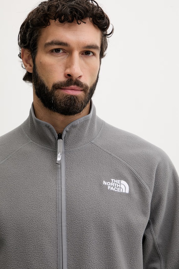 The North Face sportska dukserica za muškarce s flisom OXARA siva NF0A8G0Z0UZ1