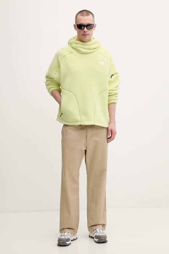 The North Face oversize mikina pánska Balaclava NF0A8G91G6O1 žltá SS26