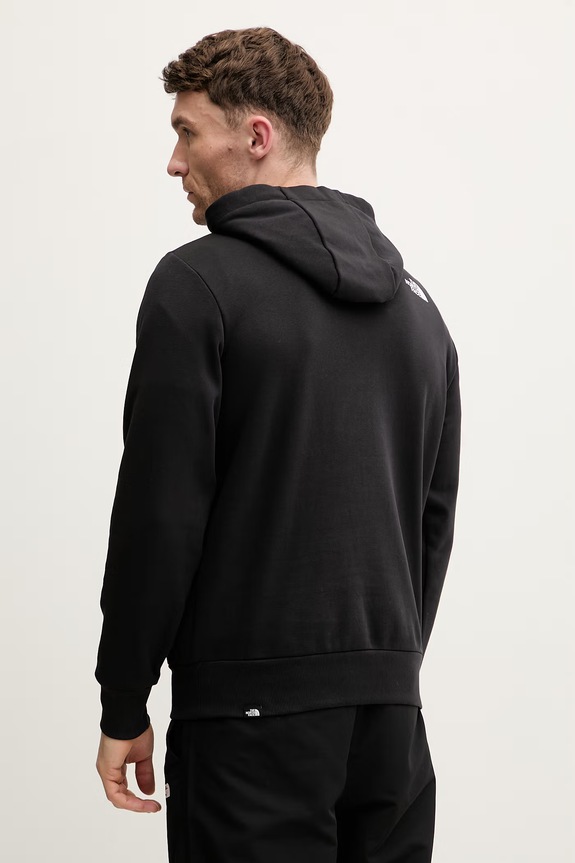 Odzież The North Face bluza z kapturem męska z bawełną Evolution NF0A8G9EJK31 czarny