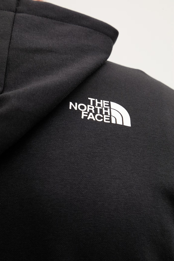 The North Face bluza z kapturem męska z bawełną Evolution NF0A8G9EJK31 czarny