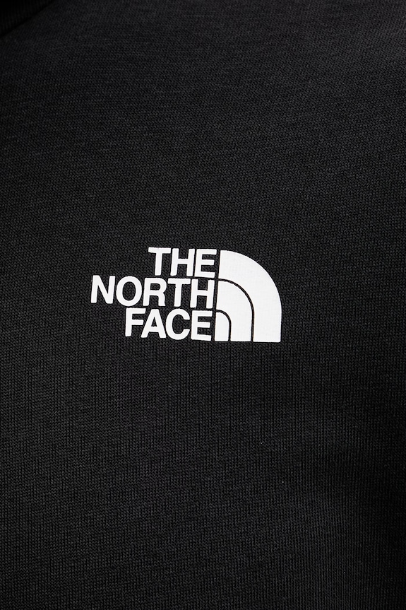 The North Face felpa con cappuccio da uomo con cotone MONTE NF0A8GA8JK31 nero