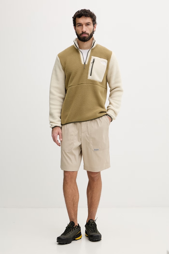 The North Face cipzáras melegítőfelső férfi Yumiori NF0A883SLZO1 zöld SS26
