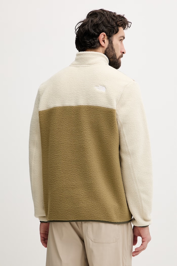 Ruházat The North Face cipzáras melegítőfelső férfi Yumiori NF0A883SLZO1 zöld