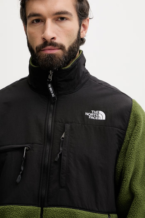 The North Face ανδρική μπλούζα με κουμπιά Retro Denali πράσινο NF0A88XHDIW1
