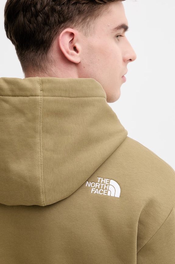 The North Face bluza męska z bawełny Essential NF0A89ES2EL1 zielony