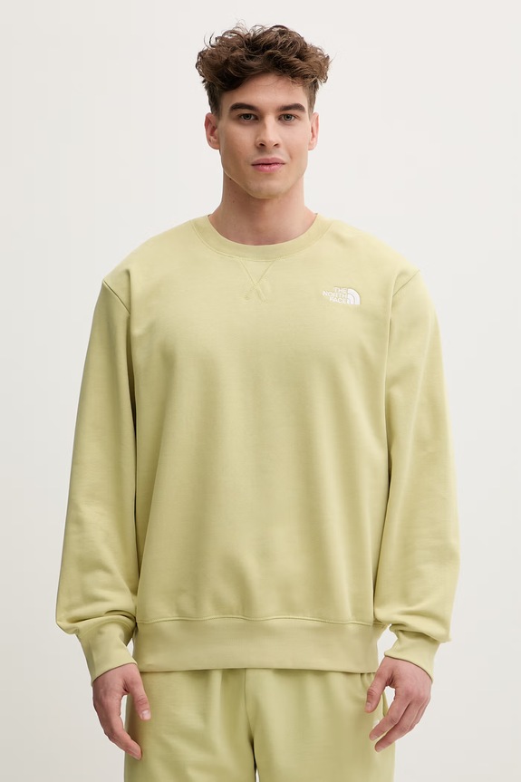 The North Face Ανδρική μπλούζα με βαμβάκι Essential πράσινο NF0A89ETG731