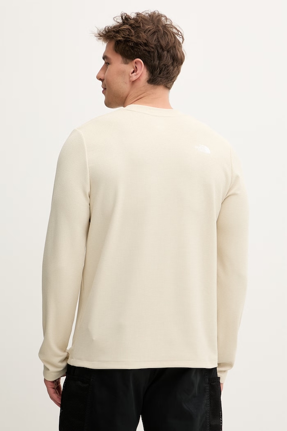 Odzież The North Face longsleeve męski KECHA NF0A8CS9DOM1 beżowy