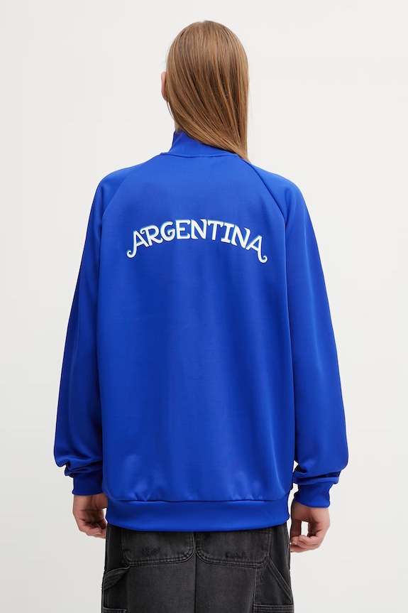 Îmbrăcăminte adidas Originals hanorac cu fermoar pentru bărbați JZ6305 albastru
