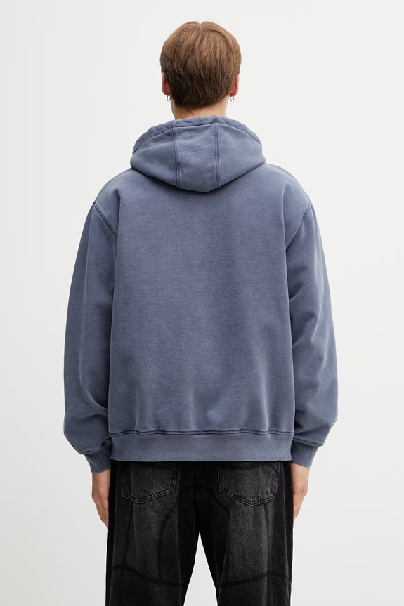 Odzież by Parra Not fade away bluza z kapturem damska 55115 niebieski