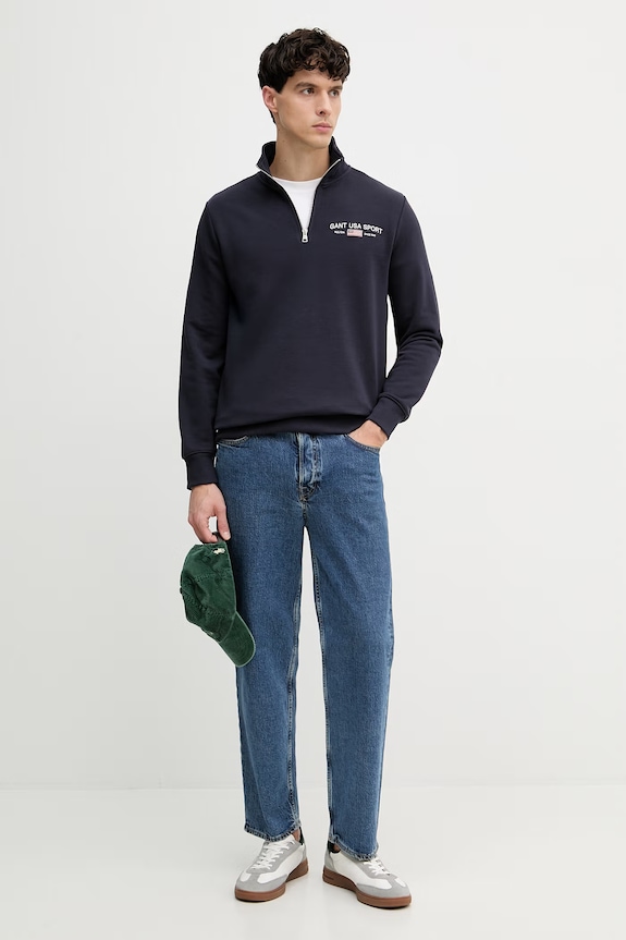Gant Hanorac bărbați 2067114 bleumarin SS26