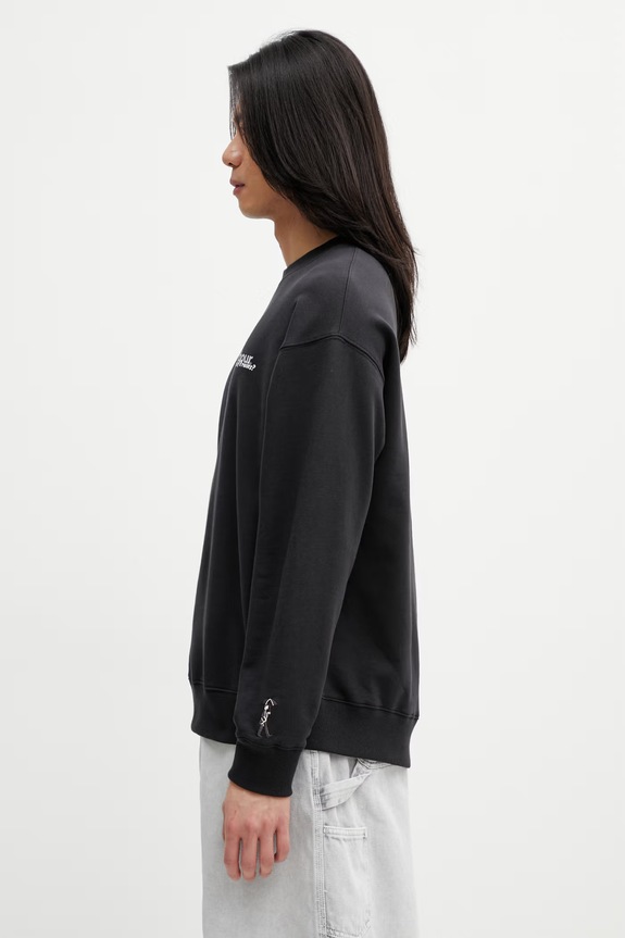 Barbour MOL0746BK31 mikina bavlněná pánská MOL0746BK31 černá SS26