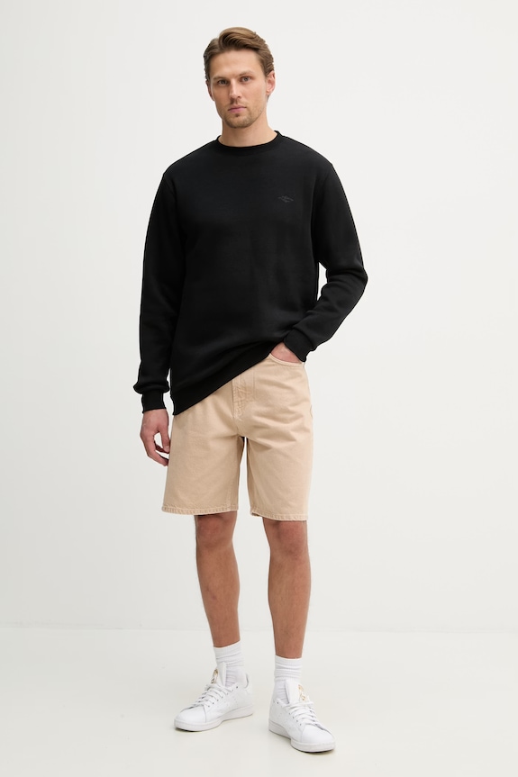 Rip Curl hanorac pentru bărbați, cu bumbac CLASSIC SURF 0APMFL negru SS26