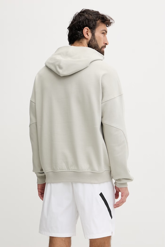 Oblečenie adidas Performance športová mikina pánska bavlnená adidas x Koumori KB8422 béžová