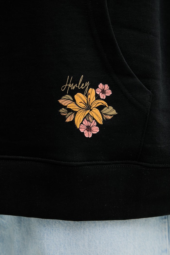 Hurley μπλούζα με κουκούλα Ανδρική βαμβακερή MFTEUTT0003