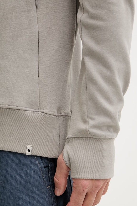 Hurley férfi melegítőfelső pamuttal MFTEU00015 szürke