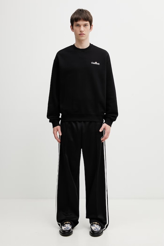 Carhartt WIP WIP Label Sweat sweatshirt cotton Men's I036346.89XX black