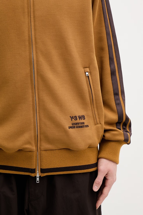 adidas Originals x Y-3 x Wales Bonner zip-up sweatshirt Men's yellow KF9274