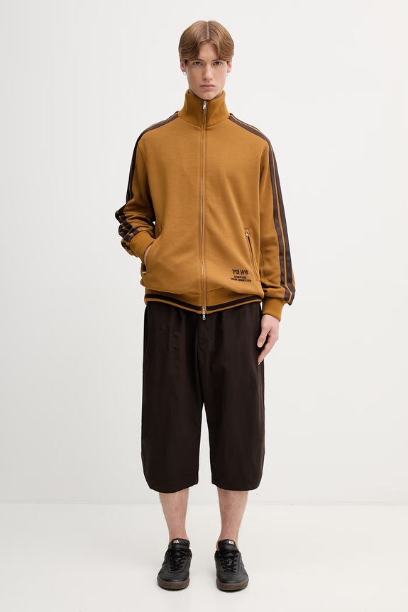 adidas Originals x Y-3 x Wales Bonner zip-up sweatshirt Men's KF9274 yellow