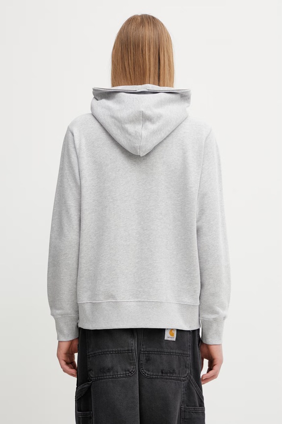 Clothing A Bathing Ape One Point Men's zip-up hoodie with cotton 0ZXSWM313151Q gray