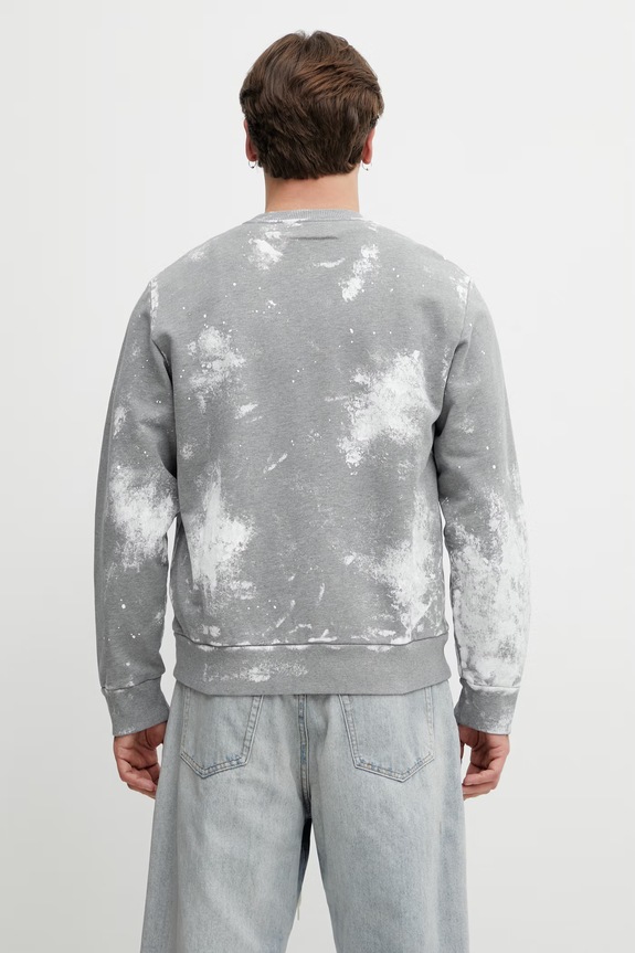 Odjeća MM6 Maison Margiela dukserica za muškarce od pamuka SH2GU0033.S25337 siva