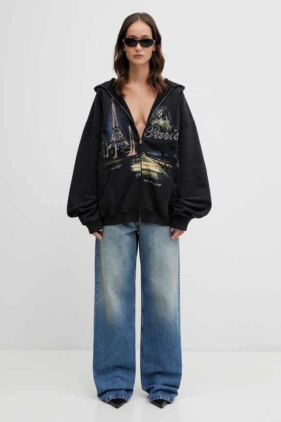 Mikina VETEMENTS Paris Tourist ME76ZU242B