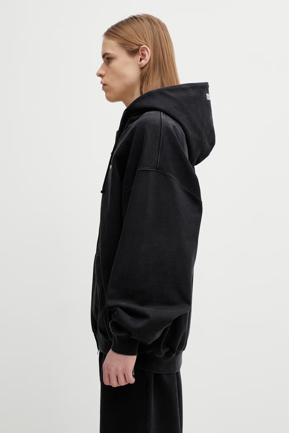 Odzież VETEMENTS bluza bawełniana Iconic Logo ME76ZU136B czarny