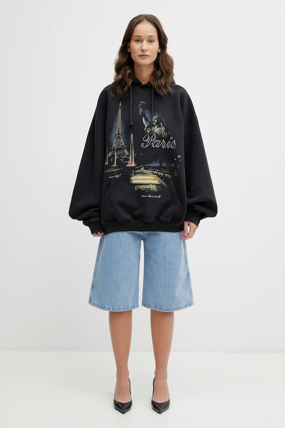 VETEMENTS bluza Paris Tourist ME76HD243B