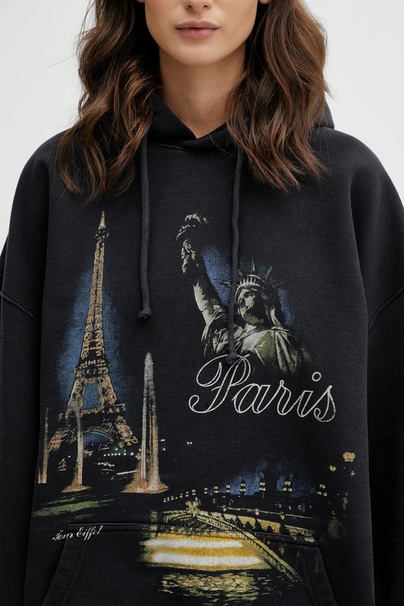 VETEMENTS bluza Paris Tourist ME76HD243B