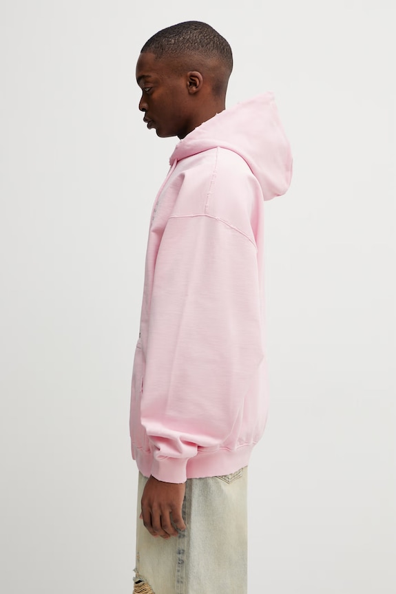 Vetements Fuck Everything hoodie cotton ME76ZU209PX pink SS26