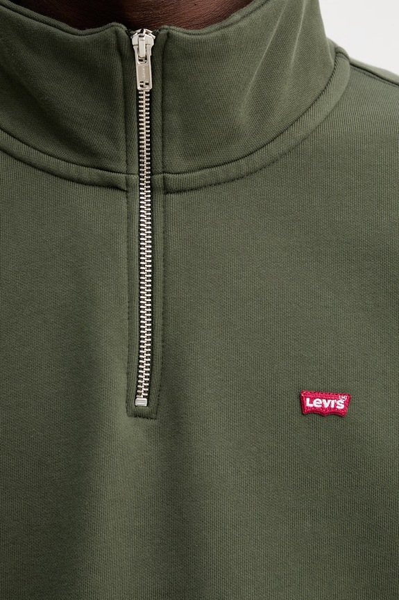 Levi's bluza bawełniana LSE_ORIGINAL HM 1/4 ZIP 001B9