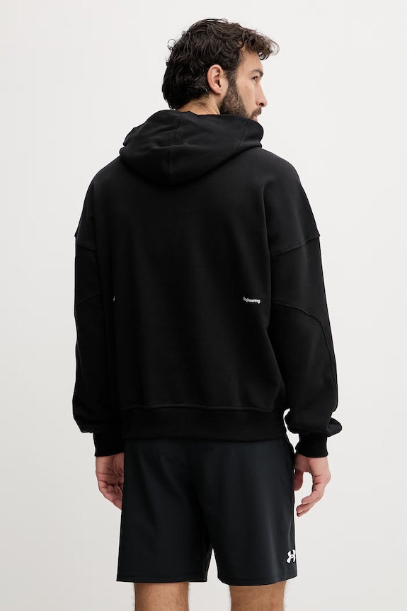 adidas Performance mikina s kapucňou bavlnená adidas x Koumori čierna JY4090