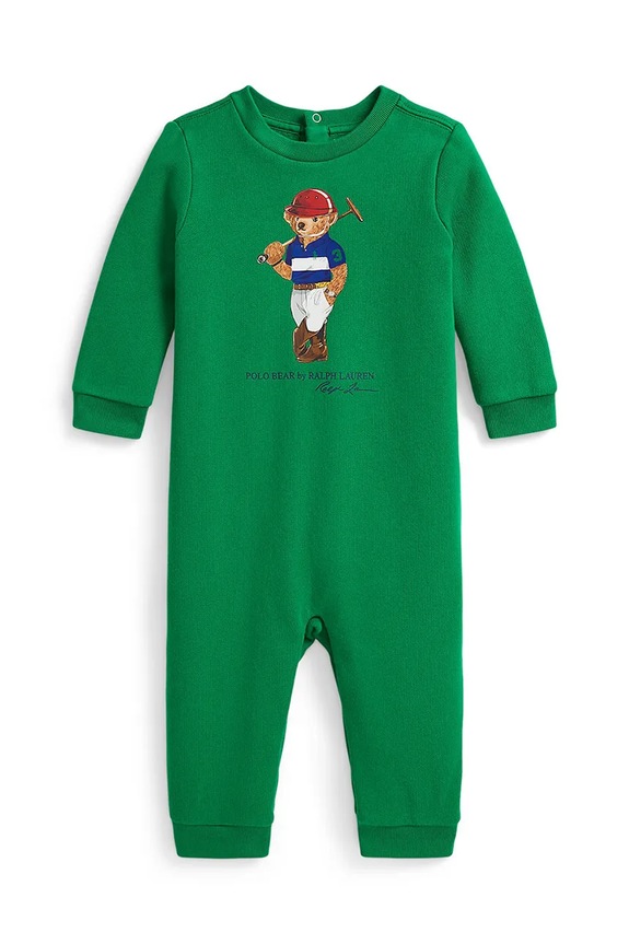 Polo Ralph Lauren costum bebe verde 320A98933001