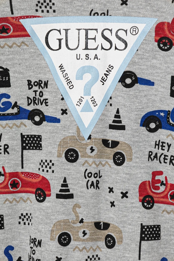 Chłopiec Guess pajacyk niemowlęcy P6RG00.KA6W1.PPY2 szary