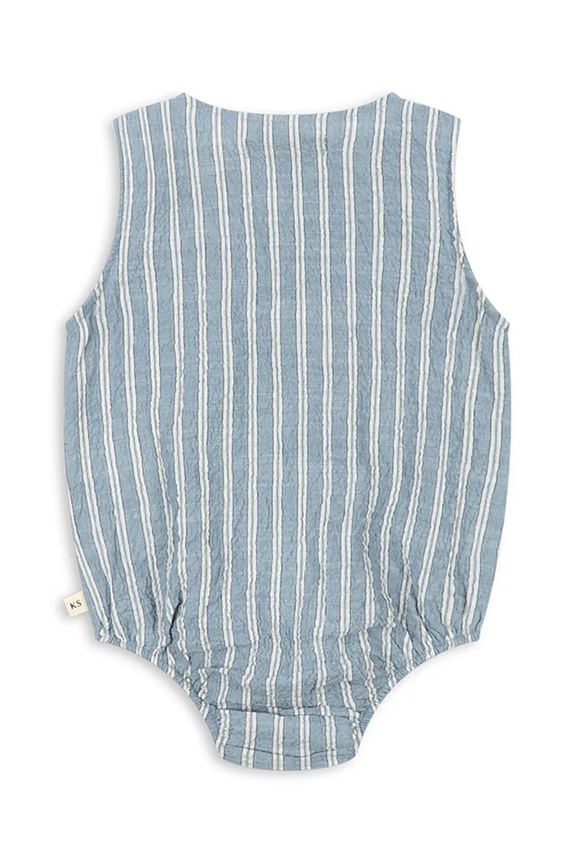 Konges Sløjd body bebe ELLIOT ROMPER GOTS KS104779.PPY2 albastru SS26
