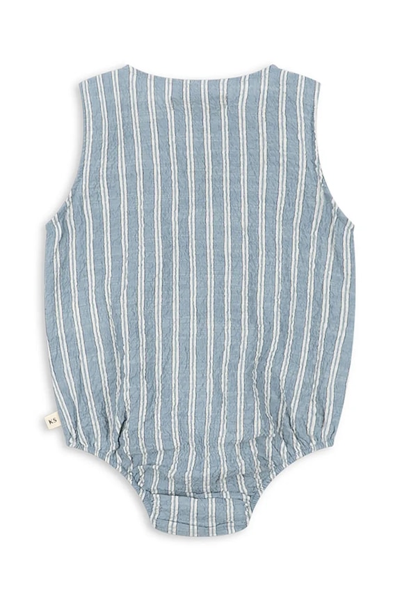 Konges Sløjd body bebe ELLIOT ROMPER GOTS KS104779.PPY2 albastru SS26