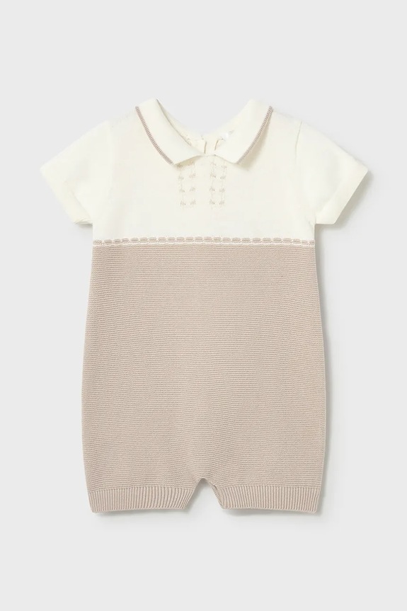 Mayoral Newborn pamut rugdalózó bézs 1603.1B.Newborn.PPY2