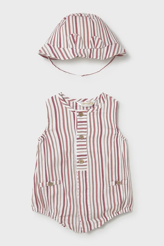 Otroški pajac Mayoral Newborn Izdelek za dojenčke roza 1614.1C.Newborn.PPY2