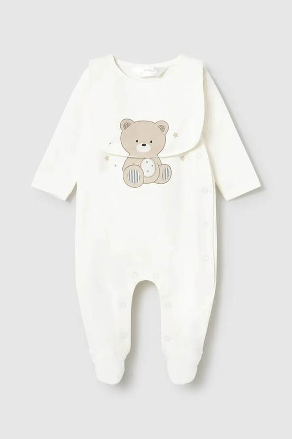 Φόρμες μωρού Mayoral Newborn λευκό 1714.1B.Newborn.PPY2