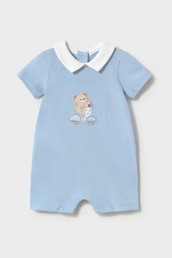 Комбінезон для немовлят Mayoral Newborn 2-pack 1715.1B.Newborn.PPY2 блакитний SS26