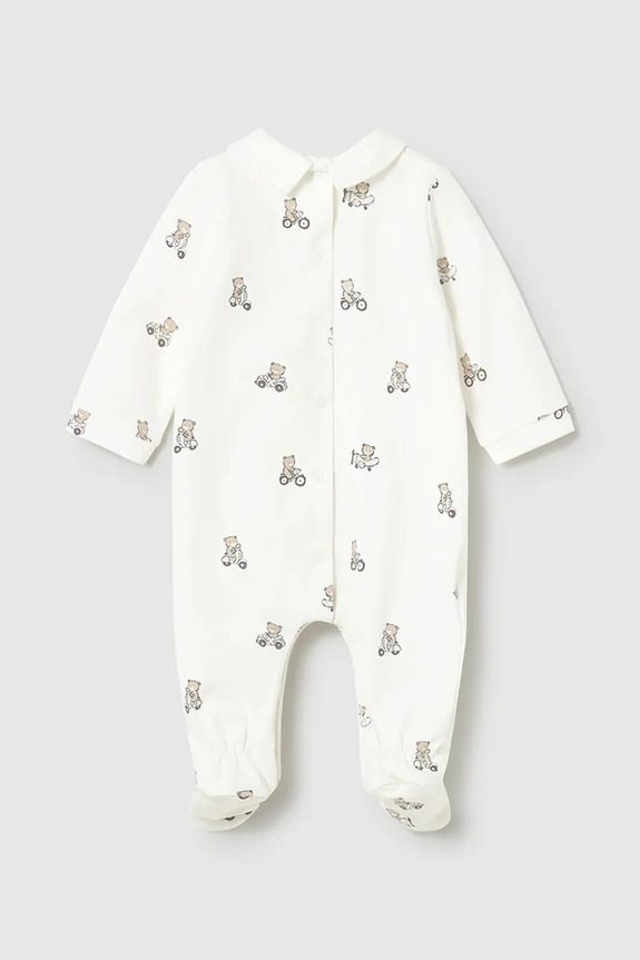 Chłopiec Mayoral Newborn śpioszki niemowlęce 2-pack 1716.1B.Newborn.PPY2 beżowy