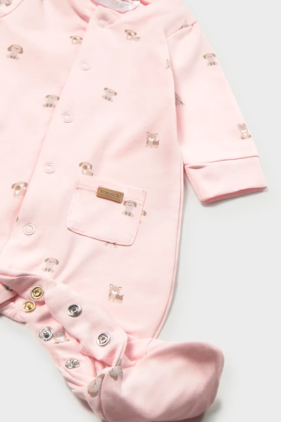 Хлопчик Повзунки для немовлят Mayoral Newborn 1718.1E.Newborn.PPY2 рожевий