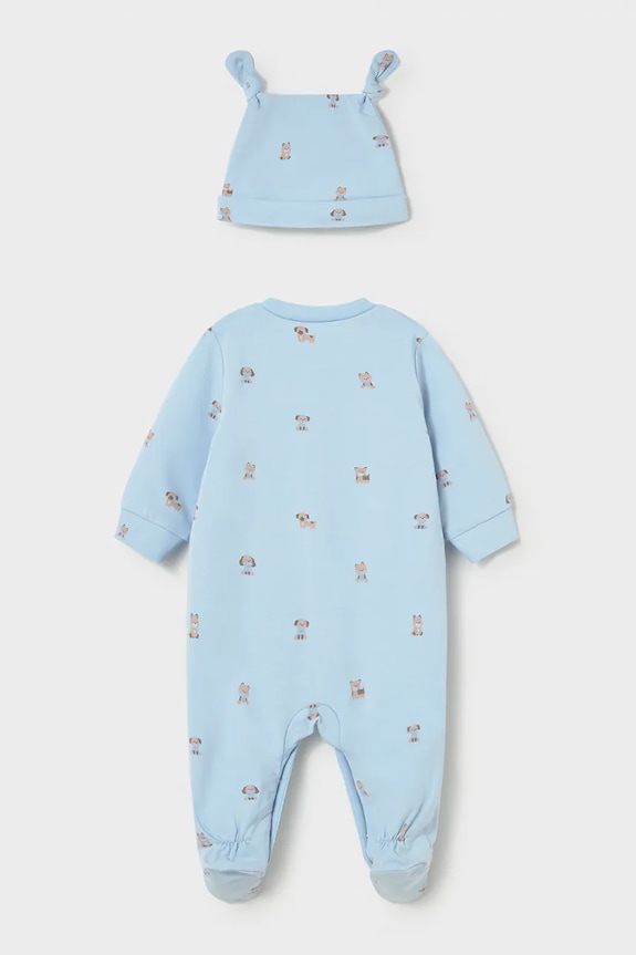Mayoral Newborn śpioszki niemowlęce 1718.1E.Newborn.PPY2 niebieski SS26