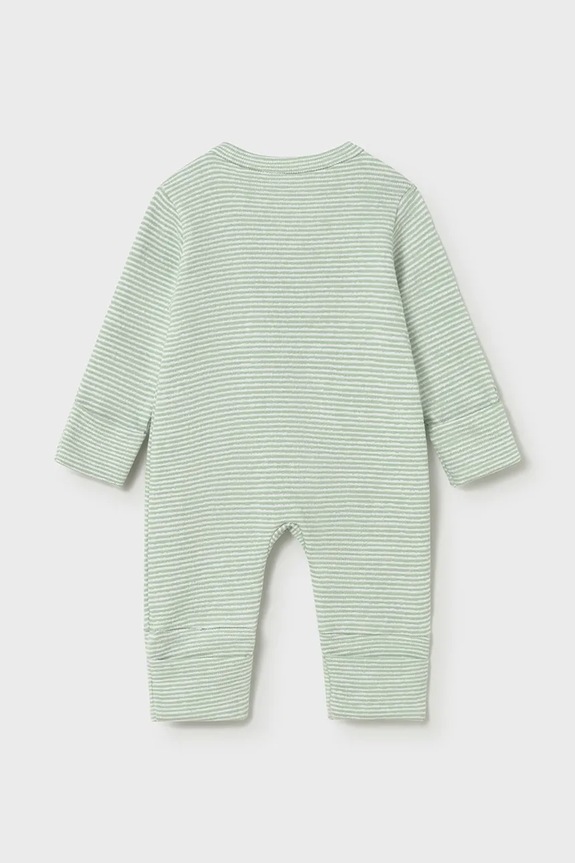 Mayoral Newborn salopetă din bumbac pentru bebeluși 1722.1H.Newborn.PPY2 verde SS26