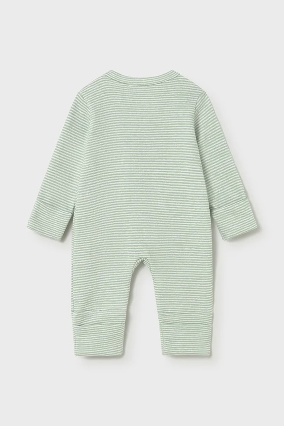 Mayoral Newborn salopetă din bumbac pentru bebeluși 1722.1H.Newborn.PPY2 verde SS26
